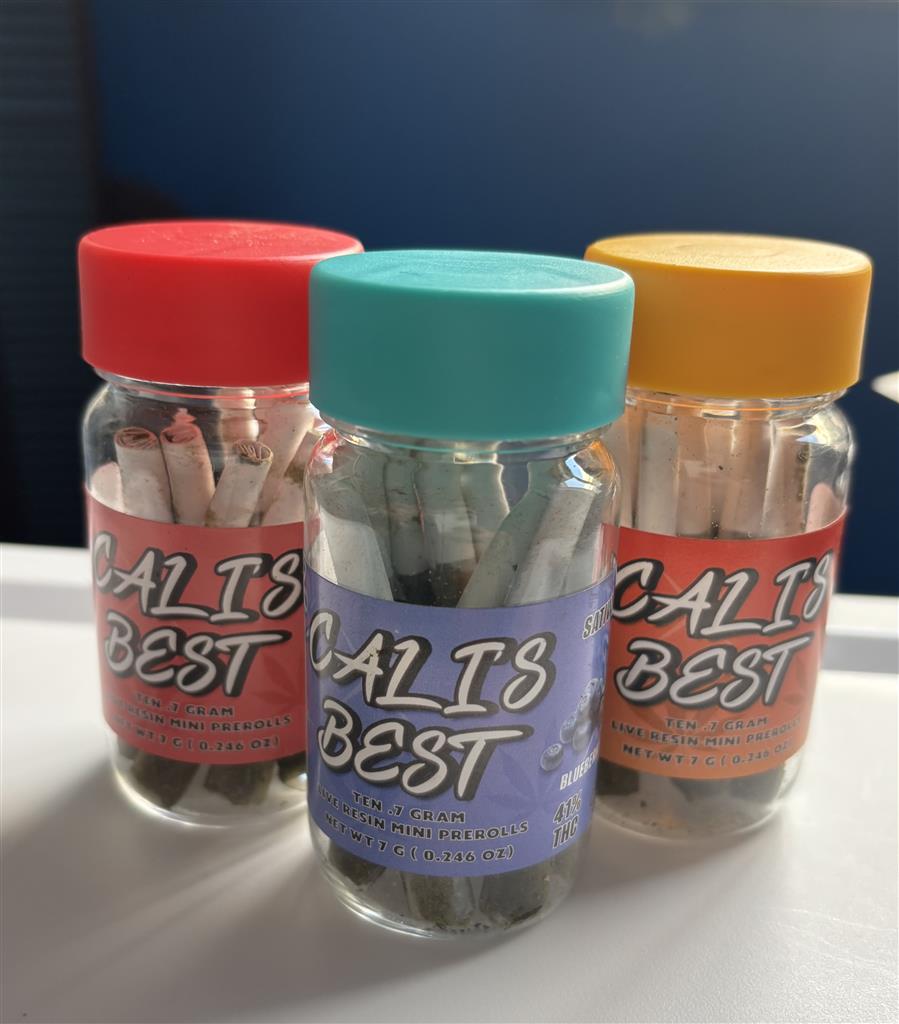 blue berry infused mini prerolls 