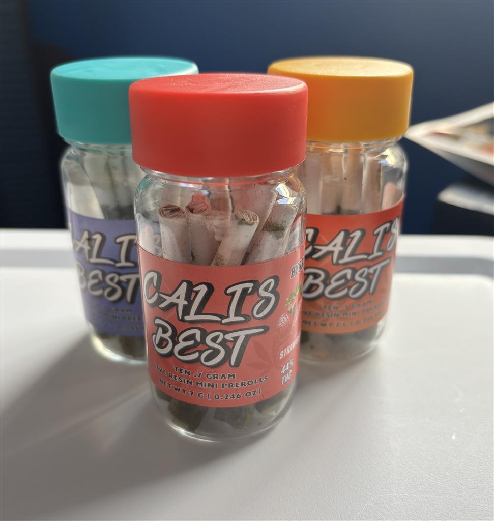 strawberry mini infused prerolls